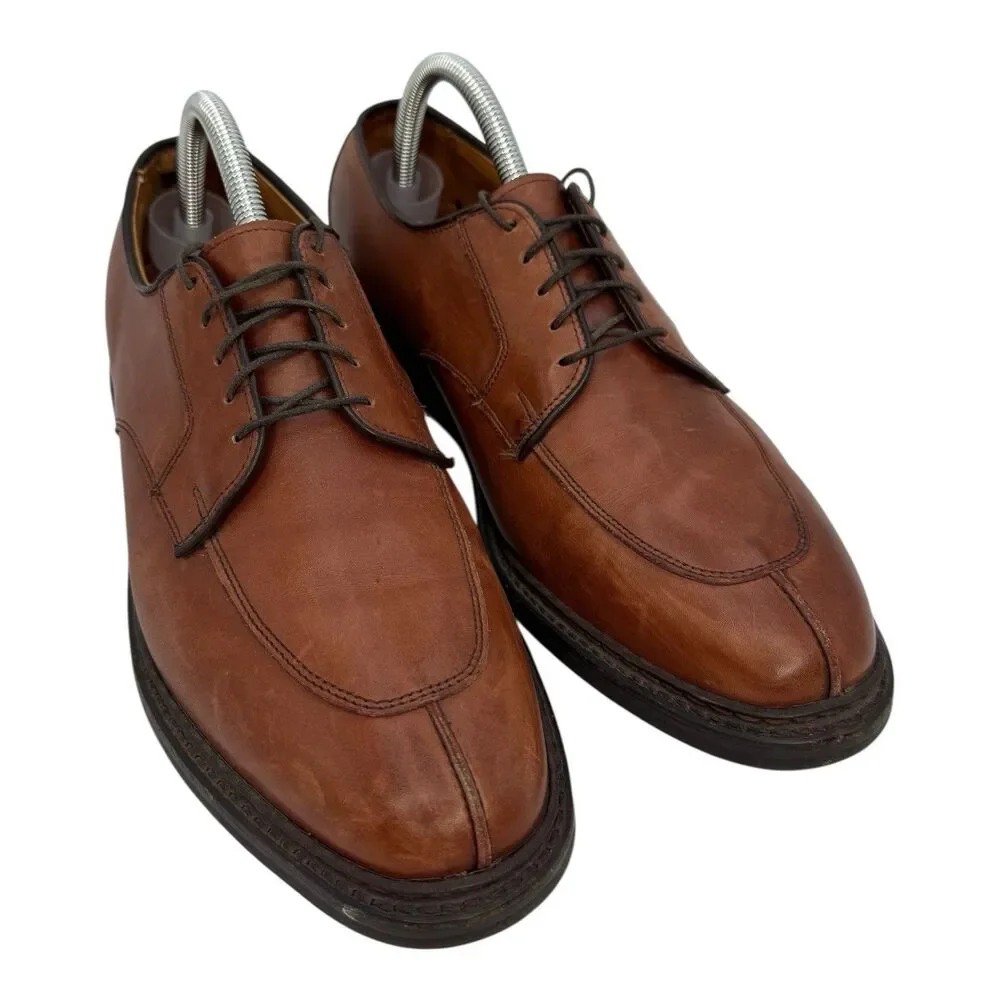 Allen Edmonds Ashton 1628 Brown Split Toe Derby Rubber Sole Men's 9D